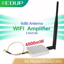 WiFi Booster Amplifier 2.4G&5.8G Long Range 4000mW Booster 6dBi Antenna picture
