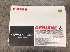 Canon NPG-1 Genuine New Old Stock NOS Toner Cartridge 4 Pack Black Japan picture