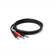 Hosa STP-204 Insert Cable, 1/4 in. TRS to Dual 1/4 in. TS 4 Meters picture