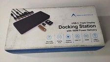 USB-C  Triple Display 12-Port 65W Docking Station Ethernet SD Card HMDI USB3.0 picture
