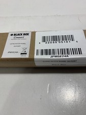 BLACK BOX JPM5E24A CAT5E PATCH PANEL 24 PORT picture