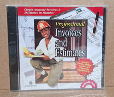 Professional Invoices and Estimates (PC) by Swift Jewel - New / Sealed picture