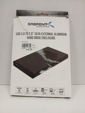 Sabrent USB 3.0 to 2.5 SATA External Hard Drive Enclosure, Black EC-UK30 picture