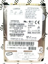 Hitachi 10.06GB DK23CA-10 IDE 04E084 Laptop A/A0G1 C/A HardDrive WIPED & TESTED picture