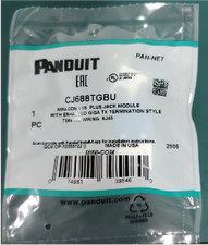 Panduit Mini-Com TX6 Plus Giga-Channel Cat6 Jack, Blue, Pack of 20+ picture