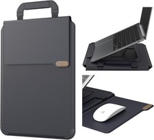 Versatile Pro Upgraded 12-14in Laptop Sleeve with Stand & Mouse Pad for MacBook/ picture