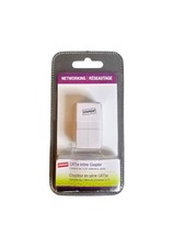 NEW Staples CAT5e Inline Coupler 18779 - Female to Female Ethernet Connector picture