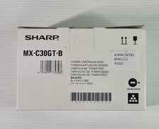 1X Genuine Original MX-C30GT-B MXC30GTB Black Toner MX-C250 MX-C301W  MX C300W picture