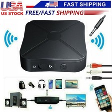 2in1 Bluetooth Transmitter Receiver Wireless Adapter TV Home Stereo Audio LOT picture