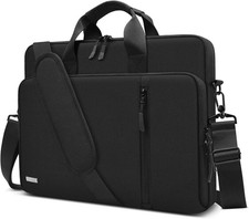 15.6 16 Inch Laptop Bag, Waterproof Computer Briefcase with Shoulder Strap picture