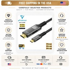 USB C to HDMI Cable 8K 60Hz 4K 120Hz Type-C to HDMI Adapter for MacBook iPad TV picture