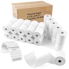 TK Thermal King, (30 Rolls) 3 1/8