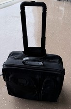 Tumi - Rolling laptop brief with telescoping handle, ballistic nylon. picture