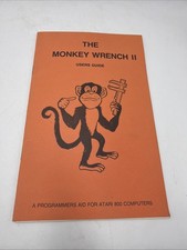 Rare 1981 THE MONKEY WRENCH Vintage Atari Programmer Computer Guide picture