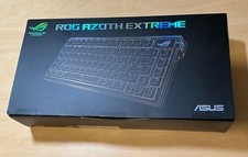 ASUS - ROG Azoth Extreme - 75% Wireless Mechanical Keyboard NX Snow Switches picture
