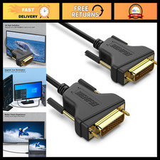 10ft DVI to DVI Cable, 2K@60Hz Dual Link, DVI-D Digital Video Connector picture