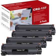 4Pack CRG-137 Toner Cartridge Compatible For Canon 137 ImageClass MF232w MF244dw picture