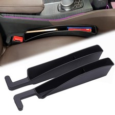 2 Packs Car Seat Gap Filler Organizer, Dual Slot Car Seat Gap Organizer, Gap ... picture