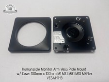 Humanscale Monitor Arm Vesa Plate Mount w/ Cover, Screws M1 M2.1 M8.1 M10 M/Flex picture
