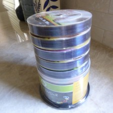 New 110 DVD-R  16X 4.7GB 120 Min - 50 HP Pack Spindle & 60 Staples New Sealed picture
