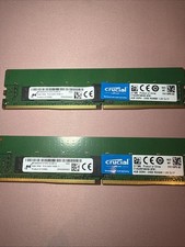 8GB 2x kit 4GB DDR4 PC4 2400 Registered DIMM Server ECC Crucial Micron picture
