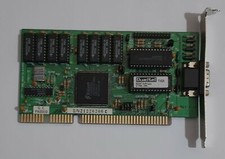 HIS 8900 CL 4x256 ISA Graphics Card (Trident TVGA8900CL, 1MB, Retro, 1992) picture