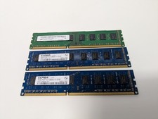ELPIDA 4gb 2rx8 Pc3-12800u-11-10-B1 (2x4gb) + Bonus Stick Untested  picture