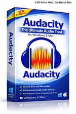 Audacity 2026 Software, Professional Audio Music Editing Recording, Podcasting picture