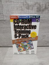ViaGrafix Learn Microsoft Office 97 CD-Rom Interactive Training 6 In 1 SEALED  picture