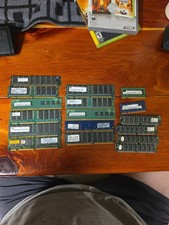 mixed lot of ddr, ddr2, ddr3 ram for desktop and laptop computers. picture