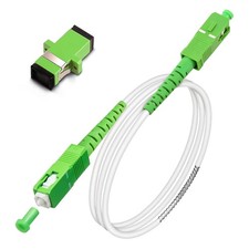 5 Meters SC/APC to SC/APC Fiber Optic Internet Cable, Armored Single Mode Patch picture