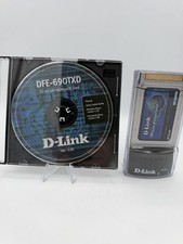 D-Link DFE-690TXD 32-bit 10/100 Mbps Fast Ethernet CardBus PC Card Cd ROM  Case picture