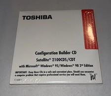 Toshiba Configuration Builder CD Satellite 2100CDS/ CDT W/ Windows 95/98 2nd Ed picture