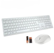 Dell KM5221W Pro White 2.4GHz  Wireless Combo KEYBOARD & MOUSE  picture