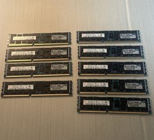 (Lot Of 9) SK HYNIX 16 GB DDR3 REG SERVER RAM PC3-12800R 2Rx4 HMT42GR7MFR4C-PB picture