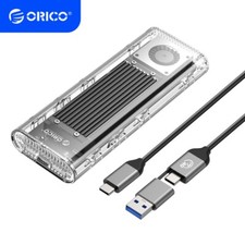 ORICO 5/10/40Gbps USB4 M.2 NVMe SSD Enclosure Cooling Fan M2 NVMe Case Enclosure picture