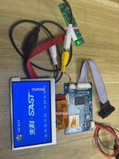 VGA 2AV lcd Controller board kit DIY with 4.3inch 480x272 LCD display panel    picture