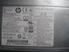 180W Power Supply 80 Plus Gold PSU For HP Pavillion Desktop L08261-001 US picture