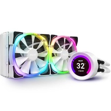 NZXT Kraken Z53 RGB 240mm Liquid Cooler with LCD Display-White picture