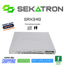 🛡 Juniper SRX340 • Secure Services Gateway • 8× RJ45 + 8× SFP  Tested ⚡FastShip picture