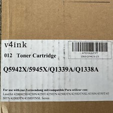 RT Q1338A 38A  Q5942X 42X Renewable Toner Cartridge 1PK  ForHP LaserJet Printer picture