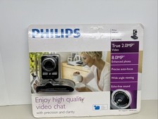 Philips SPC1330NC Black True 2.0MP Face Tracking Clip-On Webcam picture