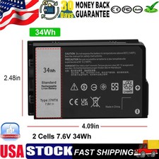 LOT Battery J7HTX For Dell Latitude 7202 7212 Rugged Extreme Tablet 7XNTR 02JT7D picture