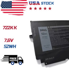 52WH Genuine OEM 722KK FP86V Battery For Dell XPS 13 9300 9310 WN0N0 CN-0FP86V picture