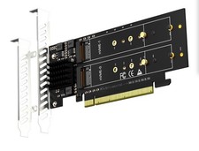 PA41 Quad M.2 NVMe to PCIe 4.0 X16 Adapter Without PCIe Bifurcation, Setup Soft picture