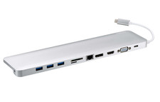 aten UH3234 USB-C Multiport Dock station pc with Power Pass-Through picture