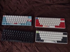 Skyloong GK61 60% Coral Sea Design Gaming Keyboard RGB Backlit Wired Mechanical picture