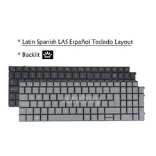 Teclado Español Latin for Dell Vostro 5515 5620 5625 5630 5635 7510 7620 Backlit picture