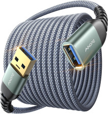 AINOPE USB Extension Cable 10FT,USB Extender,Usb 3.0 Extension Cable, Male to Fe picture