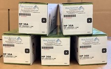 Blue Summit Supplies~Compatible Toner Cartridge~HP 35A~Black~Lot of 5~SEALED~ picture